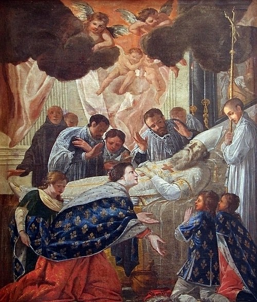 La Mort de saint Eloi, 1648, Jean Senelle