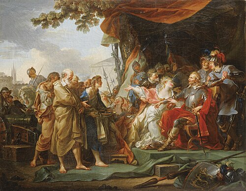 Les Bourgeois de Calais, 1782, Jean Simon Berthélemy
