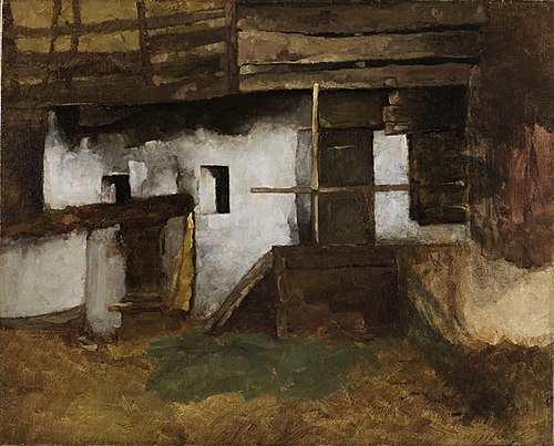 Mühle bei Prags in Tirol, , Carl Schuch