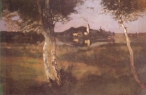 At the Weßlinger See, 1876, Carl Schuch
