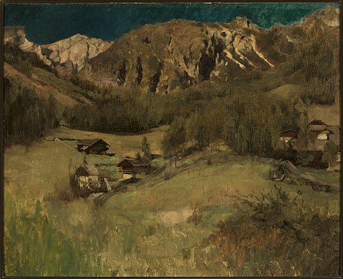 Landscape from Tyrol., 1880, Carl Schuch