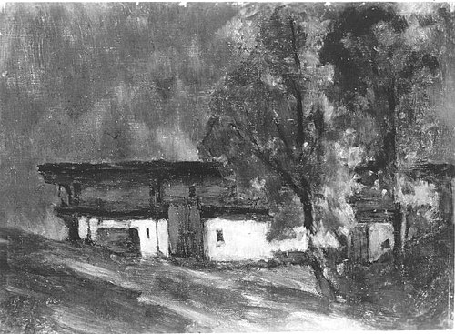 Bauernhaus, 1882, Carl Schuch
