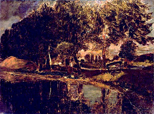 Am Seddiner See bei Kähnsdorf, 1880, Carl Schuch