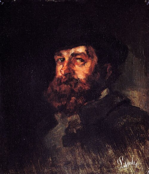 Portrait of the painter Karl Hagemeister, 1876, Carl Schuch