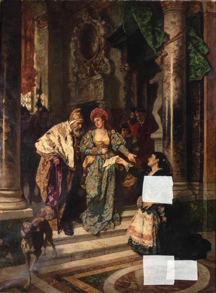 The Petition to the Doge, 1882, Karl Becker