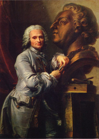 Jean Baptiste Lemoyne (1704-1778), sculpteur, 1754, Jean Valade