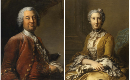 Le Comte et la Comtesse de Durfort, 1747, Jean Valade