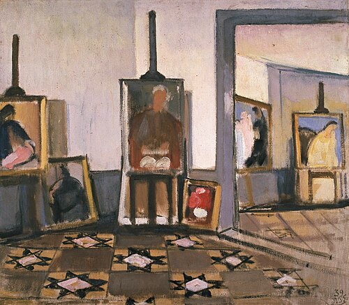 The Artist’s Studio, 1939, Jean Vanden Eeckhoudt