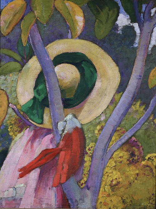 The Straw Hat, 1914, Jean Vanden Eeckhoudt