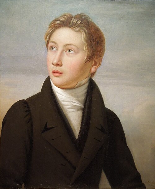 Franz Liszt, vers 14-15 ans, 1826, Jean Vignaud
