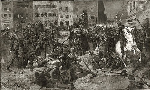 Gefecht in Bazeilles, 1875, Otto von Faber du Faur