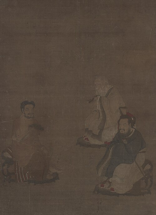 The Three Religions: Confucius, Laozi and Buddha, , Han Huang