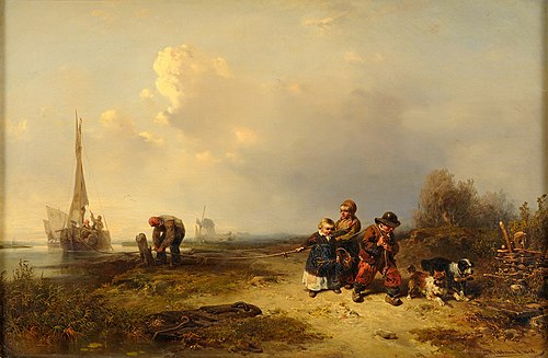 The Little Towers, 1846, Eduard Hildebrandt