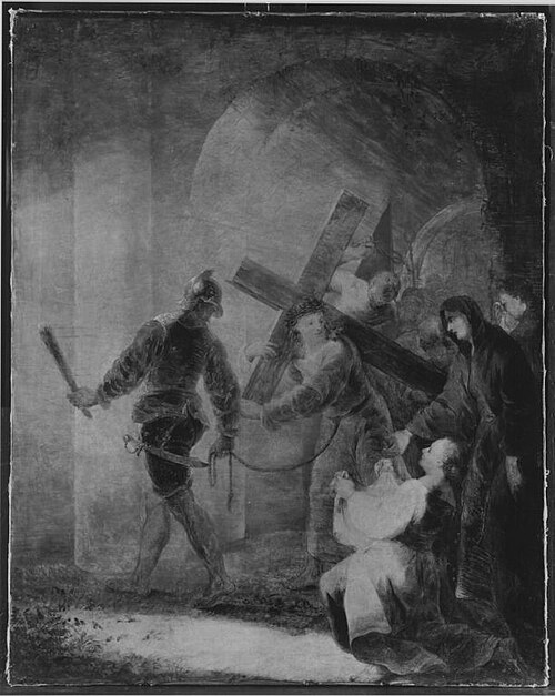 Kreuztragung Christi, 1732, Johannes Zick