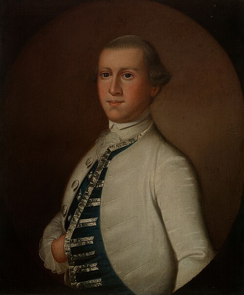 Captain William Richardson (1743-1786), 1757, Jeremiah Theus