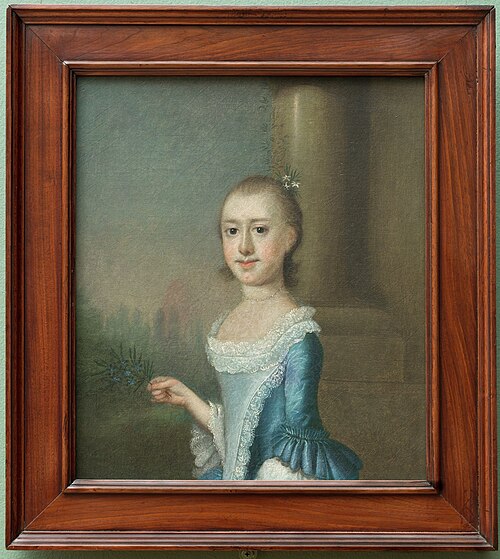 Portrait of Amarinthia Elliott, 1748, Jeremiah Theus