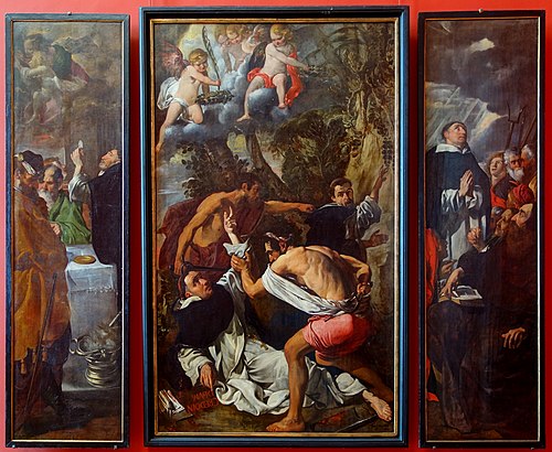 The Martyrdom of Peter of Verona, 1629, Jeremias Mittendorff