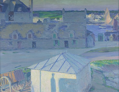 The Port of Concarneau, 1900, Max Kurzweil