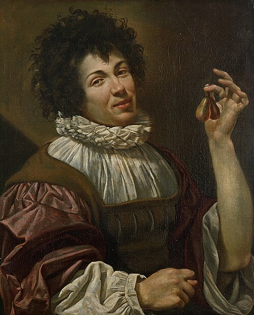 L'Homme à la figue, 1615, Simon Vouet