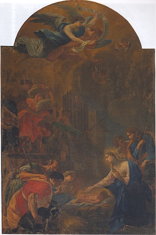 Adoration des bergers, 1640, Simon Vouet