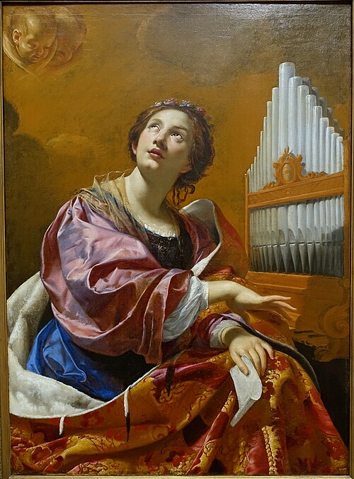 Saint Cecilia, 1626, Simon Vouet