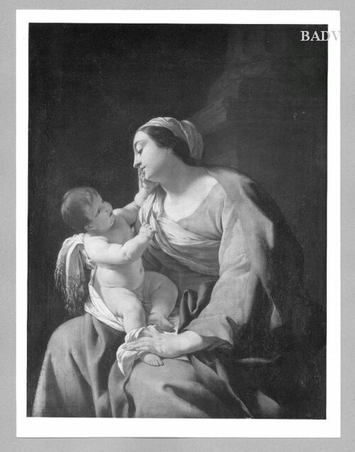 Mary with child, 1615, Simon Vouet