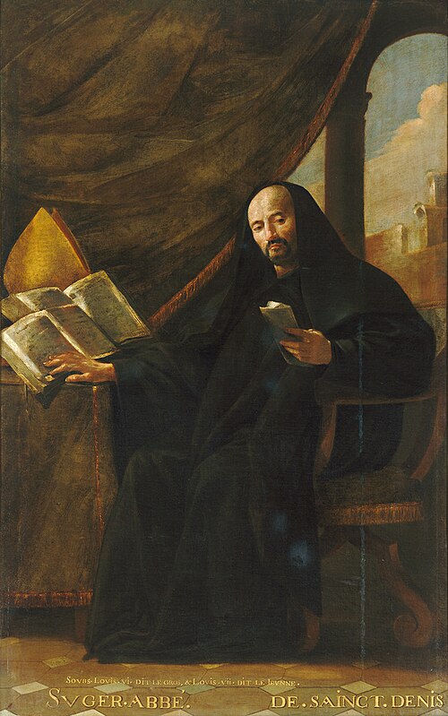 L'abbé Suger, 1633, Simon Vouet
