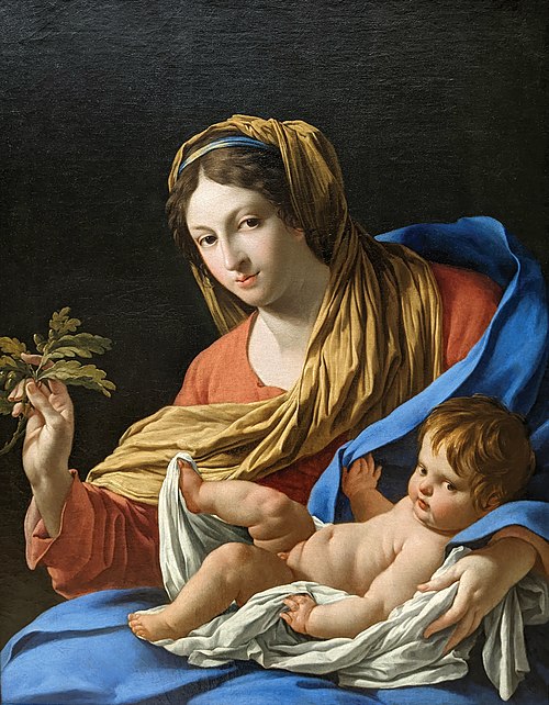 Vierge Hesselin, 1640, Simon Vouet