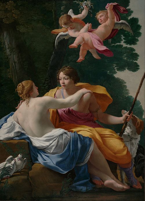 Vénus et Adonis, 1642, Simon Vouet