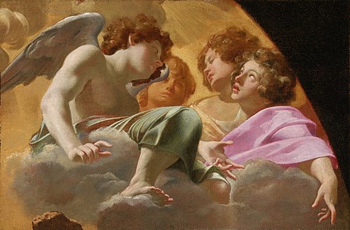 Étude pour un retable de Saint-Pierre de Rome, 1625, Simon Vouet