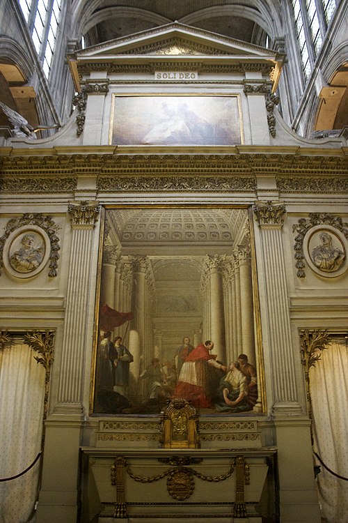 retable de Saint-Nicolas-des-Champs, , Simon Vouet