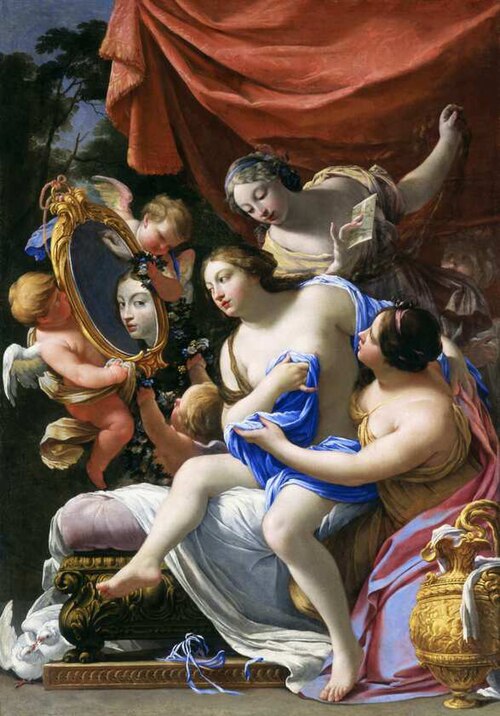 La toilette de Vénus, , Simon Vouet