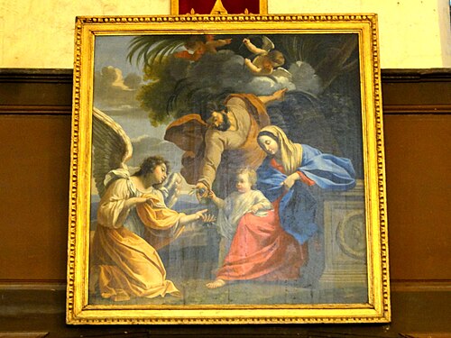 la Fuite en Égypte, , Simon Vouet
