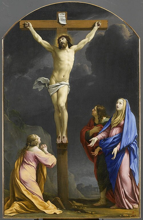 Le Christ en croix, 1637, Simon Vouet