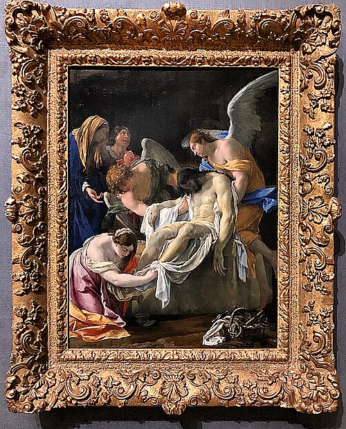 La Mise au Tombeau, 1635, Simon Vouet