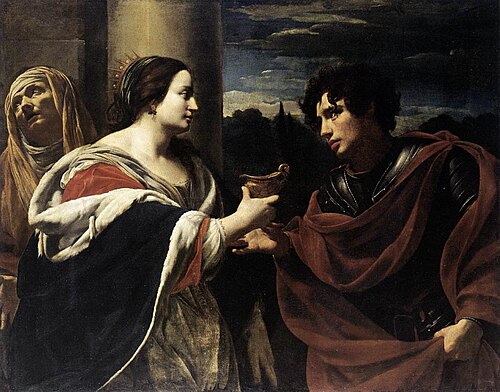 Sophonisba Receiving the Poisoned Chalice, 1623, Simon Vouet