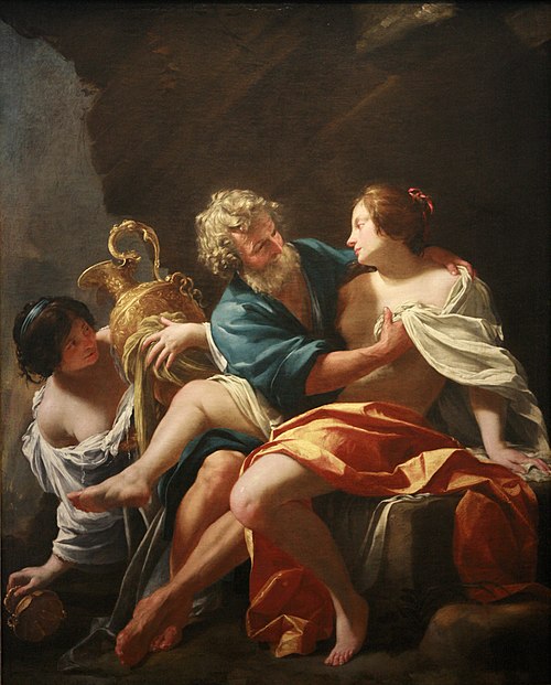 Loth et ses Filles, 1633, Simon Vouet