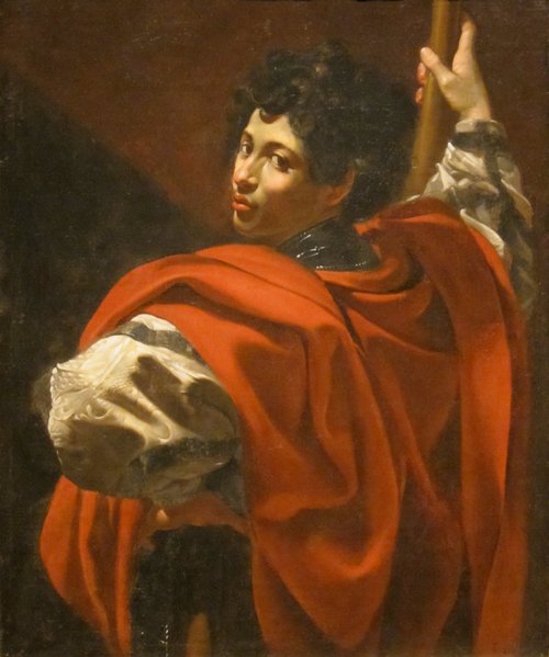 Le Hallebardier, 1617, Simon Vouet