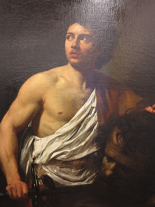 David avec la tête de Goliath, , Simon Vouet