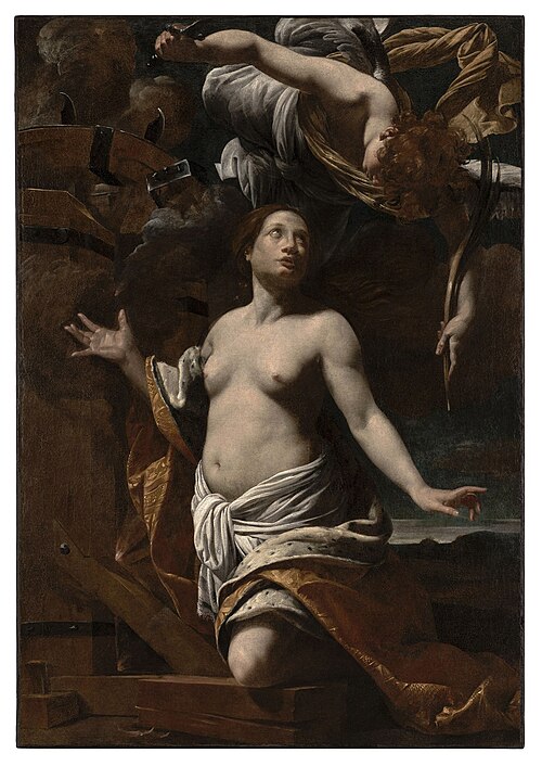 Le martyre de Sainte Catherine, 1620, Simon Vouet