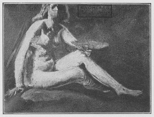 Weiblicher Akt (Studie), , Wilhelm Amberg