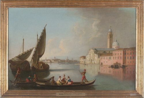 Vue de San Giorgio Maggiore, Venise, 1715, Johan Richter