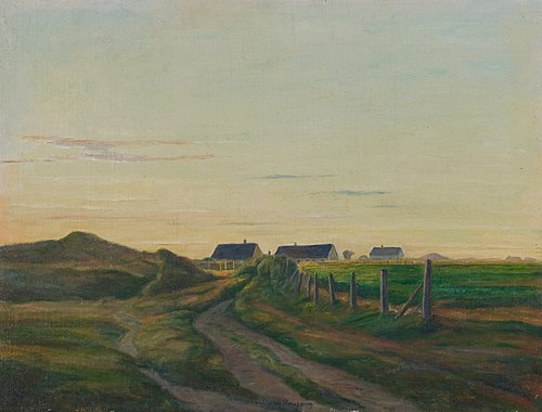 Sommeraften i Sønderho, 1919, Johan Rohde