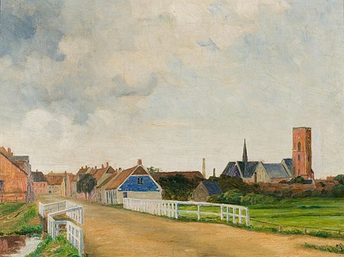 Hvidebro i Ribe, 1894, Johan Rohde