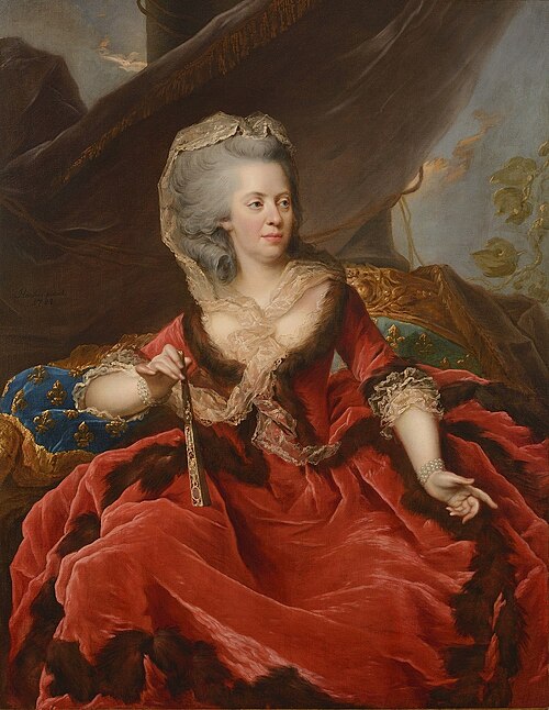 Marie-Adélaïde de France, dite Madame Adélaïde, Fille de Louis LXV (1732-1800), 1784, Johann Julius Heinsius