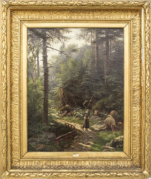 Forest Road, 1872, Johannes Grimelund