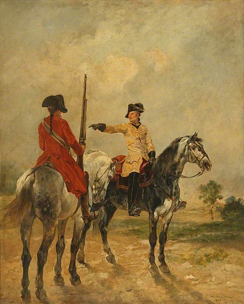 Two Cavalry Officers, 1875, John-Lewis Brown