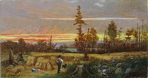 A Shot in the Dawn, Lake Scugog, 1873, John Arthur Fraser