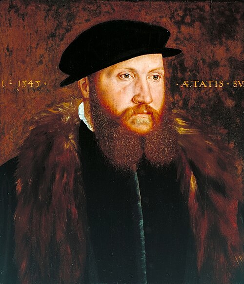 A Man in a Black Cap, 1545, John Bettes