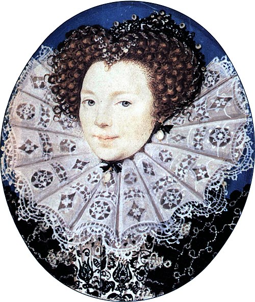 Portrait of an unknown woman, 1587, Nicholas Hilliard